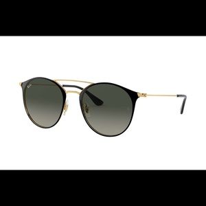 Black & Gold Ray Bans